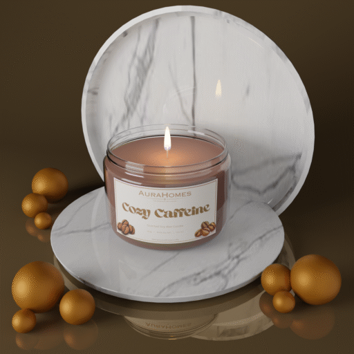 Cozy Caffeine Candle by AuraHomes