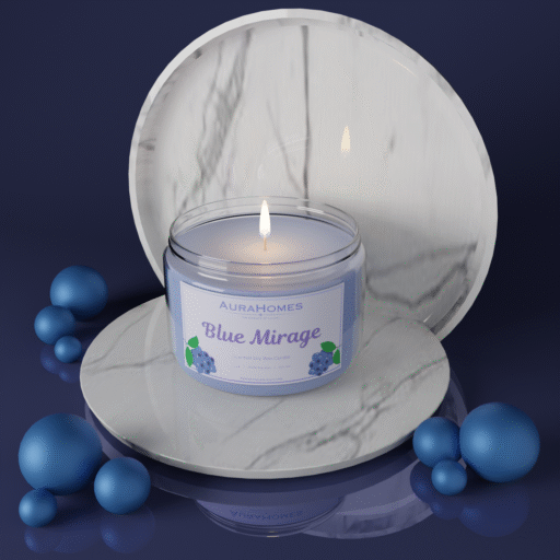 Blue Mirage Candle by AuraHomes